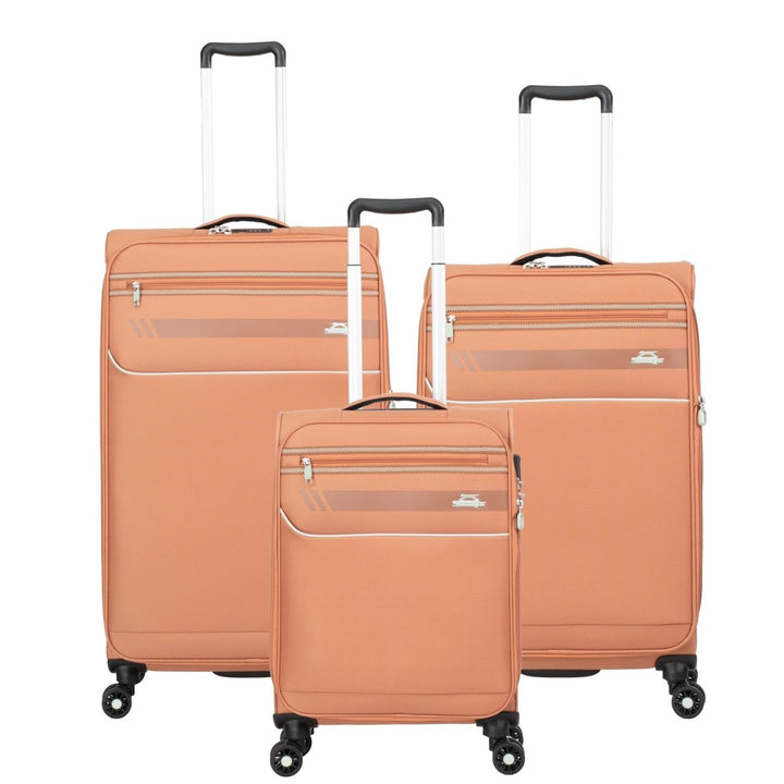 סט 3 מזוודות בד פרמיום קלות במיוחד דגם B-lite II מבית חברת היוקרה Slazenger - תיק התיקיםSLAZENGERסט מזוודות