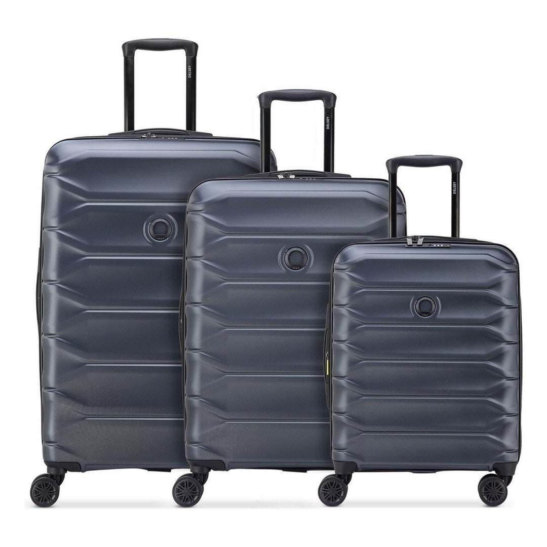 סט 3 מזוודות קשיחות Delsey Meteor 55/68/78 ס״מ - תיק התיקיםDelseyמזוודות