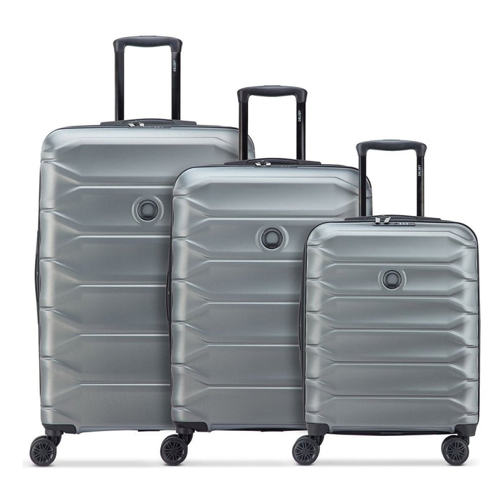 סט 3 מזוודות קשיחות Delsey Meteor 55/68/78 ס״מ - תיק התיקיםDelseyמזוודות