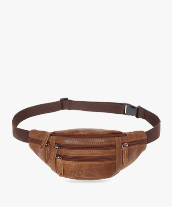 תיק פאוץ' מעור 3 רוכסנים - תיק התיקיםEmanuelפאוץ לגבר