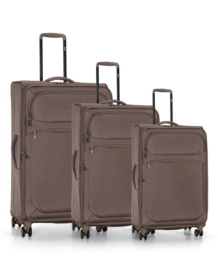 BOND SUPER LIGHT סט מזוודות בד