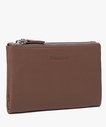 ארנק עור נאפה דגם קלאודיה