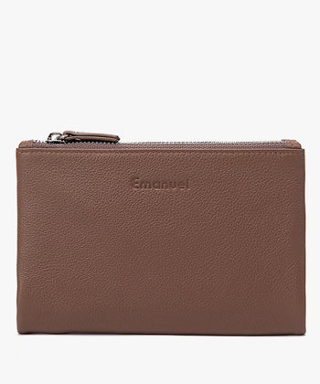 ארנק עור נאפה דגם קלאודיה