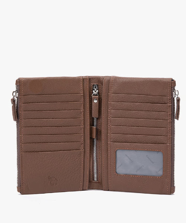 ארנק עור נאפה דגם קלאודיה