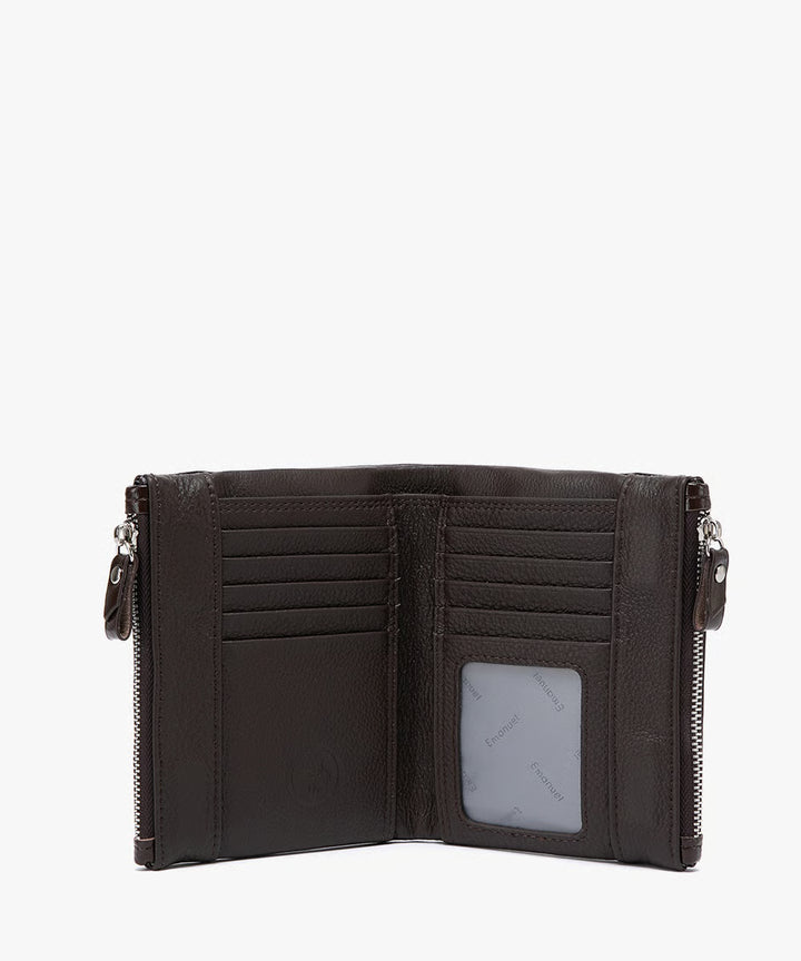 Emanuel ארנק עור מיני נאפה קלאודיה - תיק התיקיםemanuelארנקים