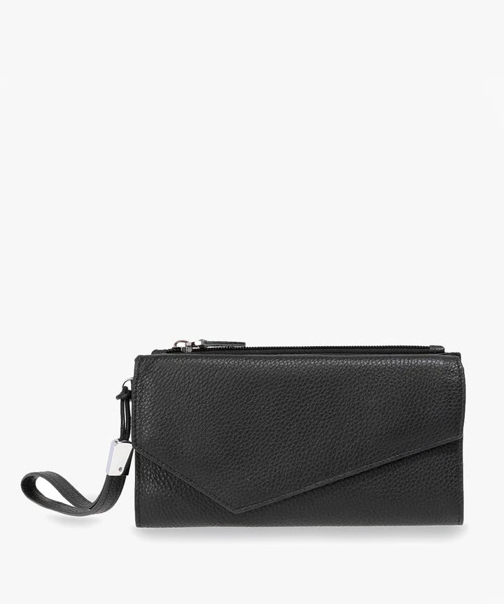 ארנק מעור דגם דיאמונד בינוני