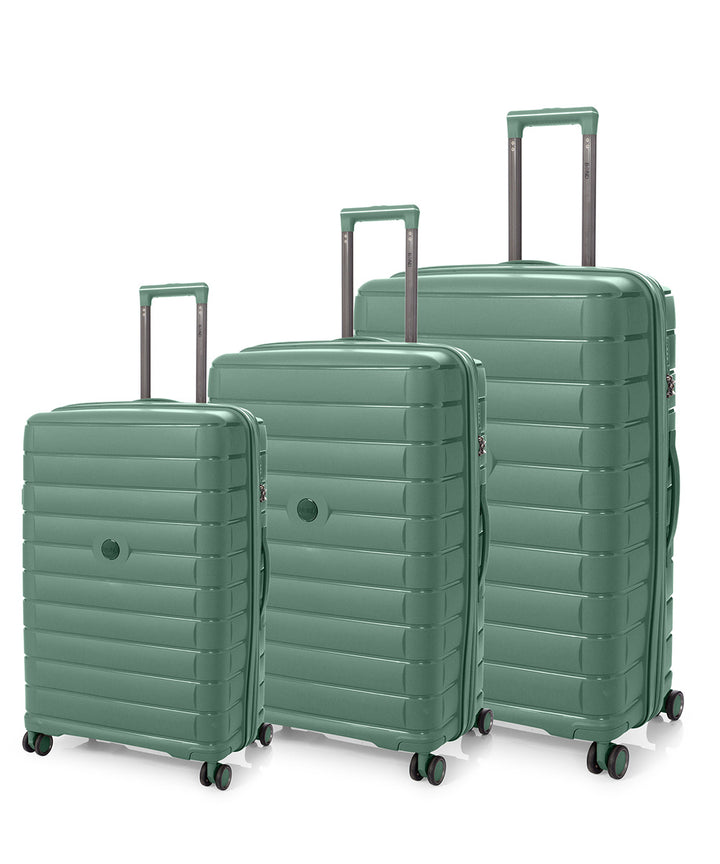 BOND SAFE סט 3 מזוודות קשיחות