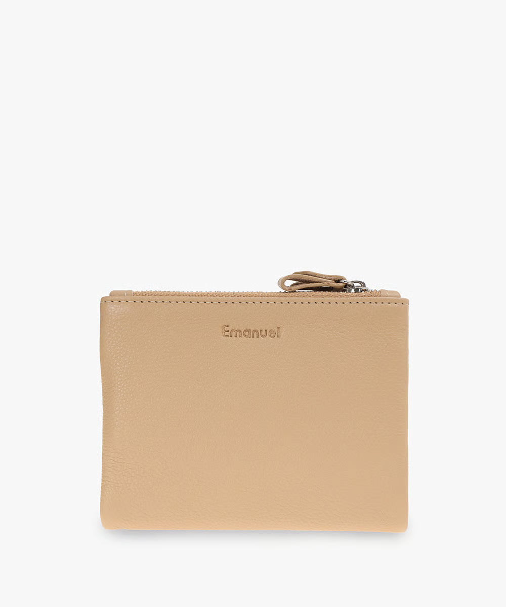 Emanuel ארנק עור מיני נאפה קלאודיה - תיק התיקיםemanuelארנקים