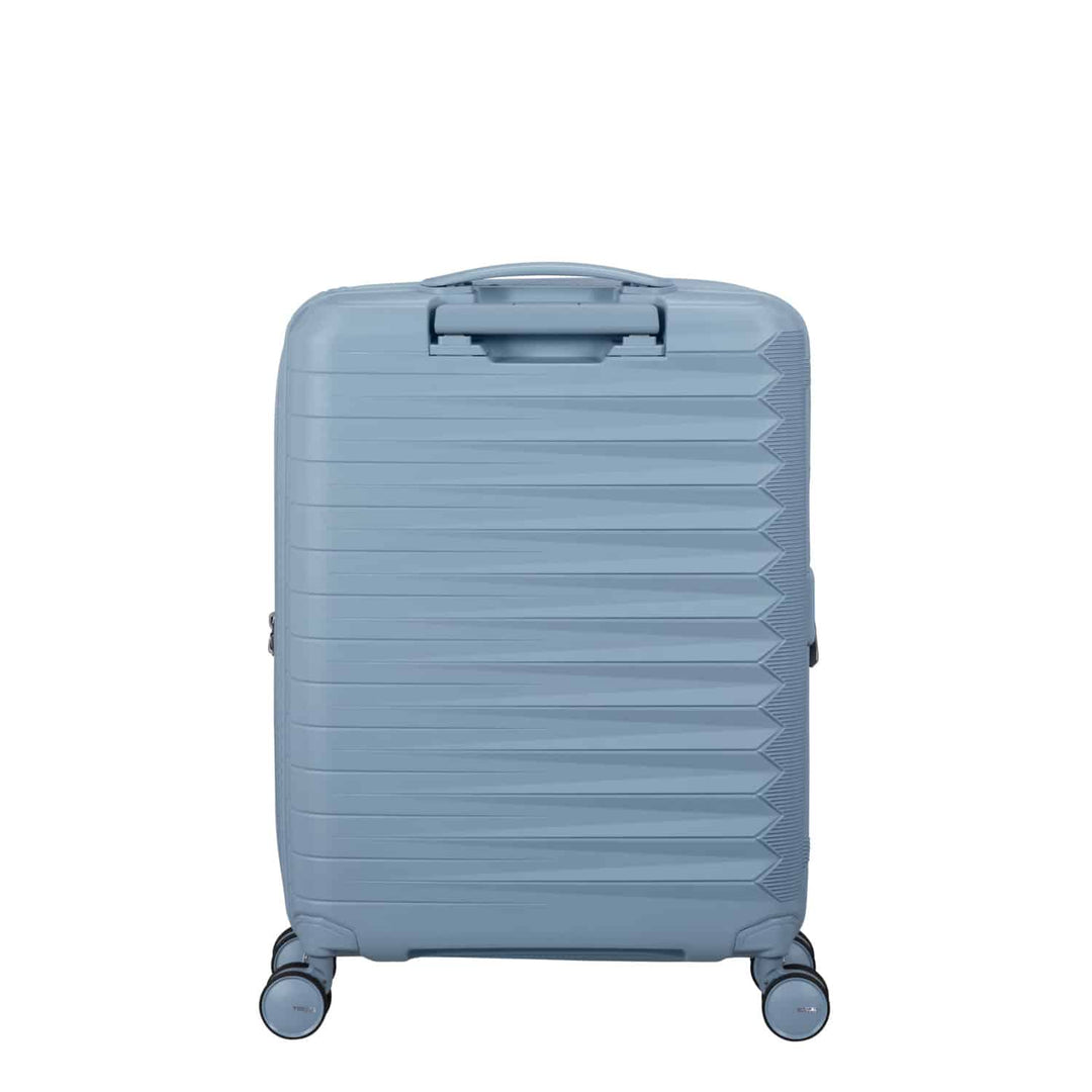American Tourister מזוודת טרולי קטנה קשיחה Fastforward EXP 20" עלייה למטוס עם הרחבה