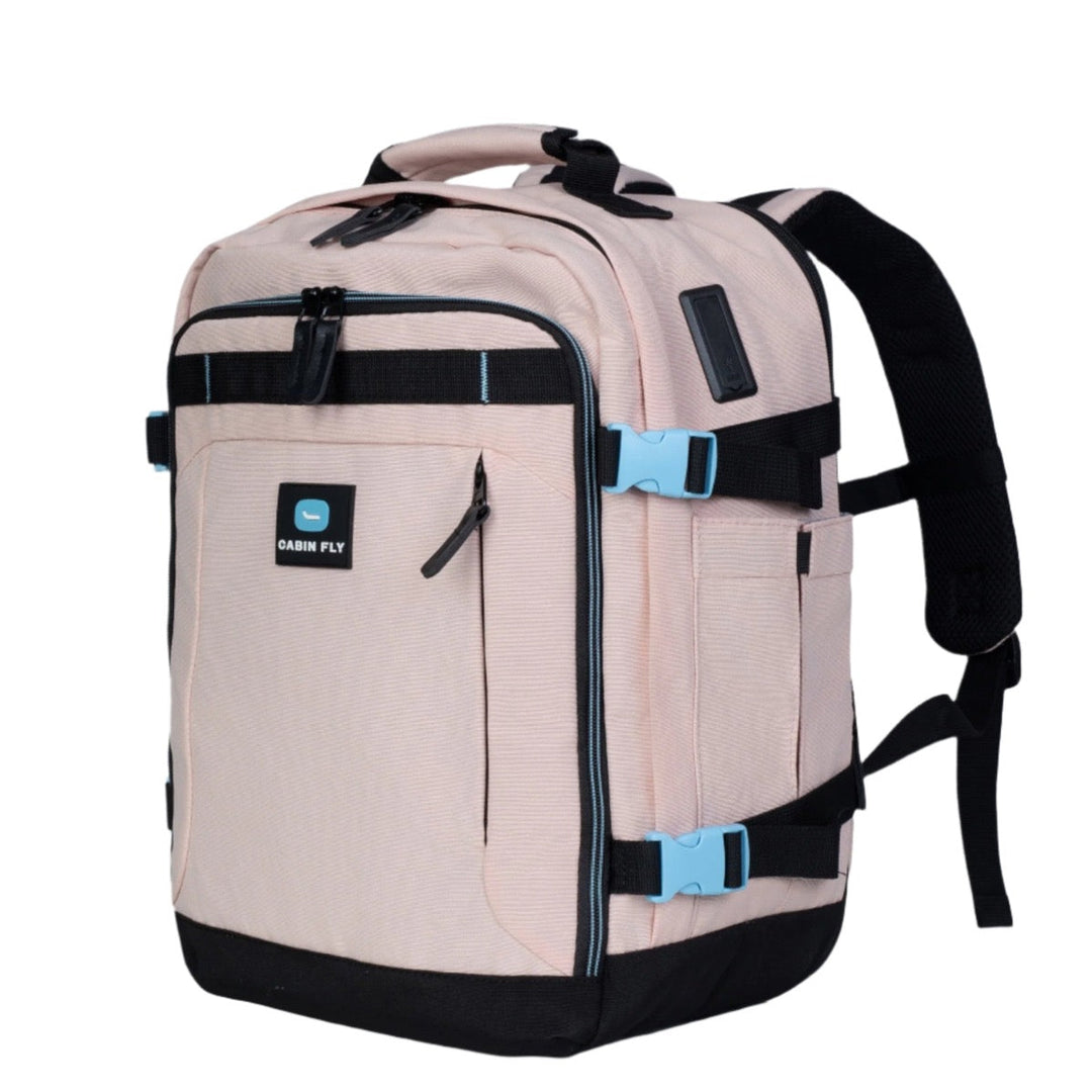 תיק עליה למטוס מתרחב מבית המותג ®CABIN FLY דגם SkyLite מידה S 40x25x20cm