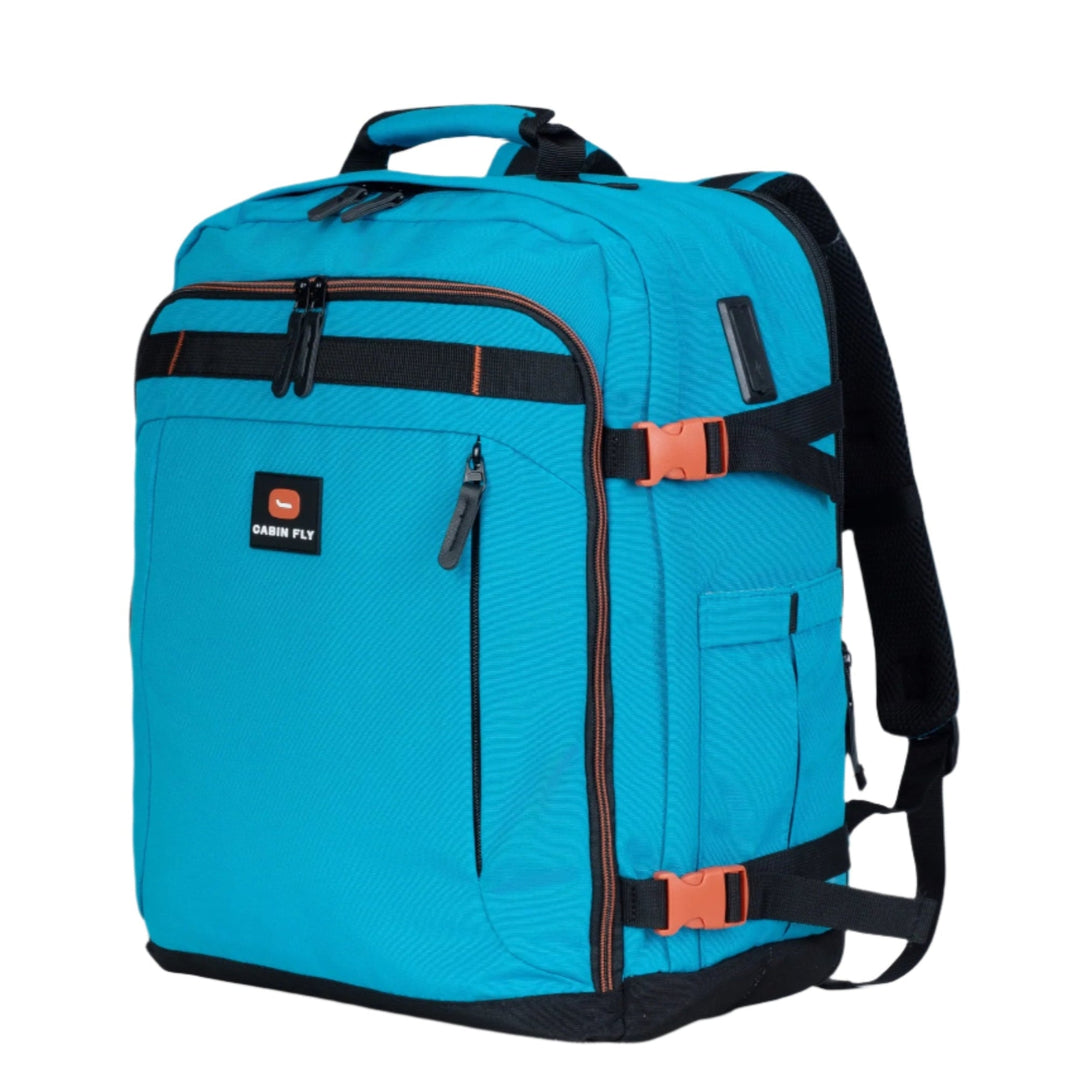 תיק עליה למטוס מתרחב מבית המותג ®CABIN FLY דגם SkyLite מידה S 40x25x20cm