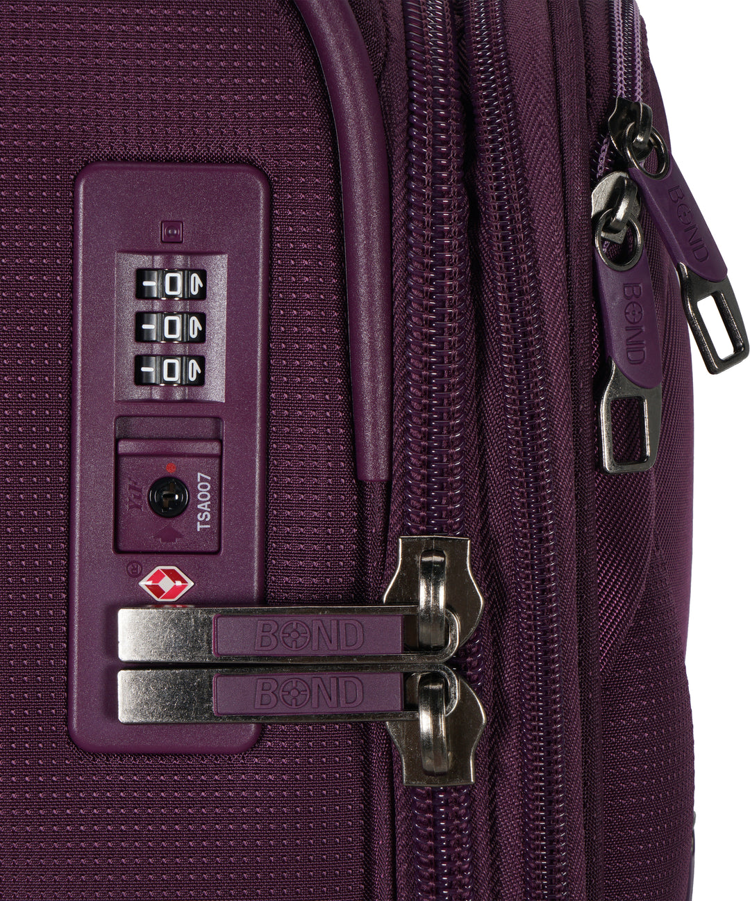 BOND סט מזוודות מבד חזקות וקלות 20" 26" 30"