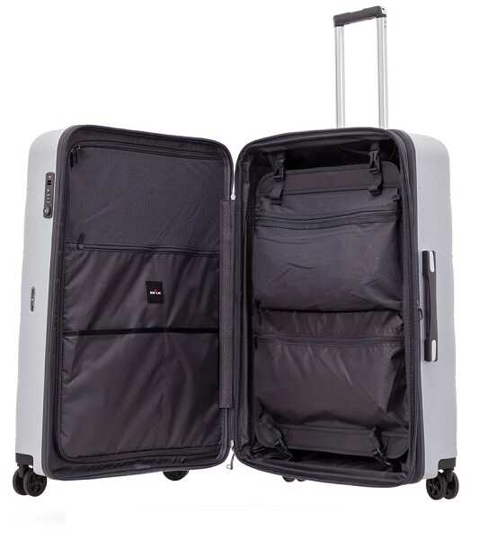 Echolac Square luggage  סט 3 מזוודות קשיחות איכותיות