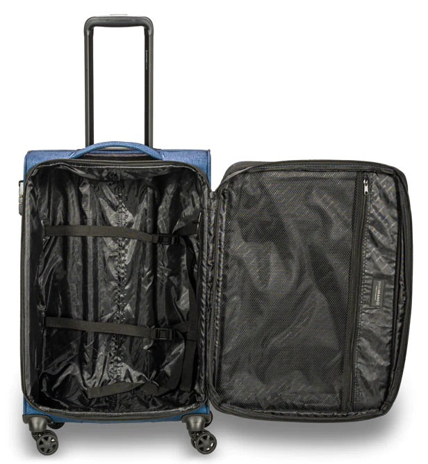 Swiss Brand luggage סט 3 מזוודות איכותיות רכות מבד דגם HEXA