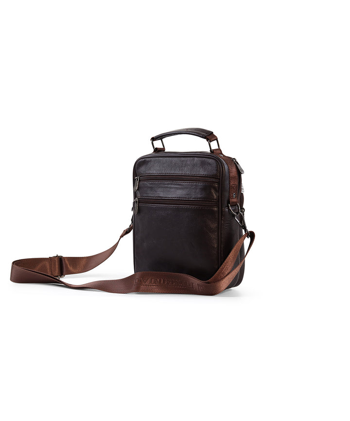 תיק צד לגברים מעור