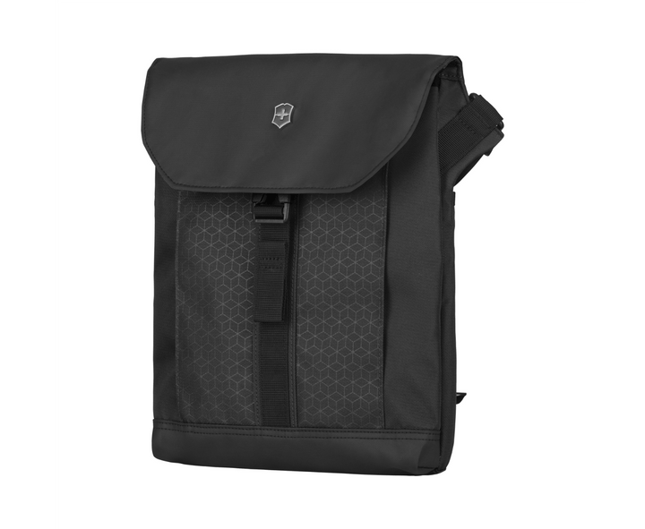 Victorinox Altmont Original Flapover Digital שחור - מבט קדמי בזווית