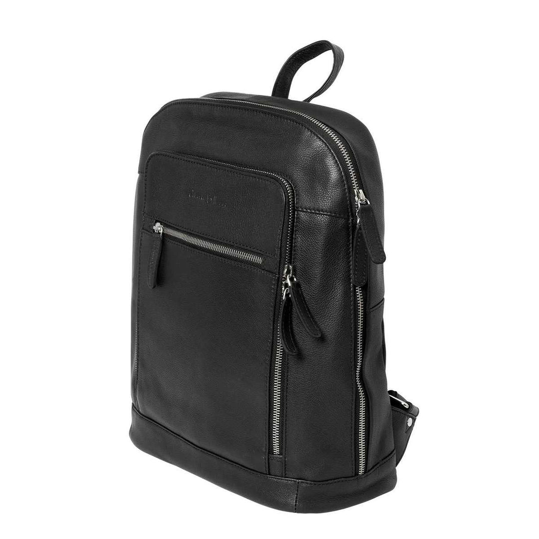 Alberto Bellucci תיק גב קלאסי מעור נאפה למחשב נייד 13.3” דגם Dario - תיק התיקיםAlberto Bellucciתיקים למחשב נייד