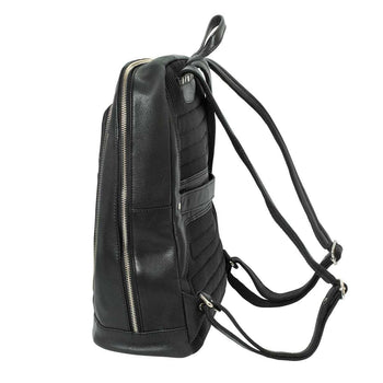 Alberto Bellucci תיק גב קלאסי מעור נאפה למחשב נייד 13.3” דגם Dario - תיק התיקיםAlberto Bellucciתיקים למחשב נייד