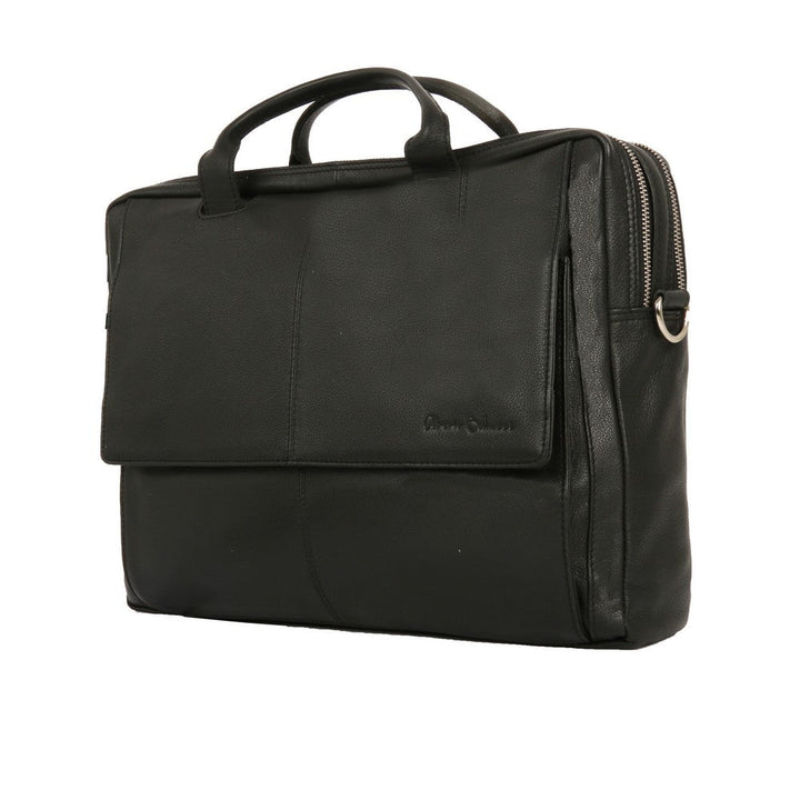 Alberto Bellucci תיק עסקים מעור למחשב נייד 15.6" דגם Angelo - תיק התיקיםAlberto Bellucciתיקי עסקים