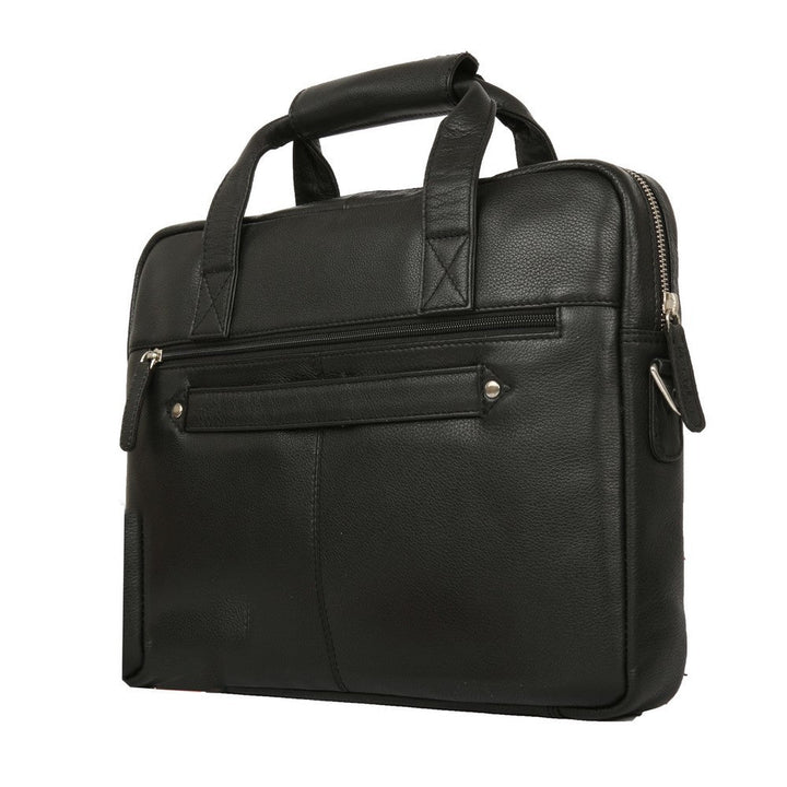 Alberto Bellucci תיק עסקים מעור למחשב נייד 15.6" דגם Leone - תיק התיקיםAlberto Bellucciתיקי עסקים