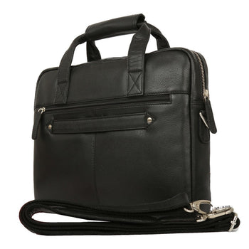 Alberto Bellucci תיק עסקים מעור למחשב נייד 15.6" דגם Leone - תיק התיקיםAlberto Bellucciתיקי עסקים