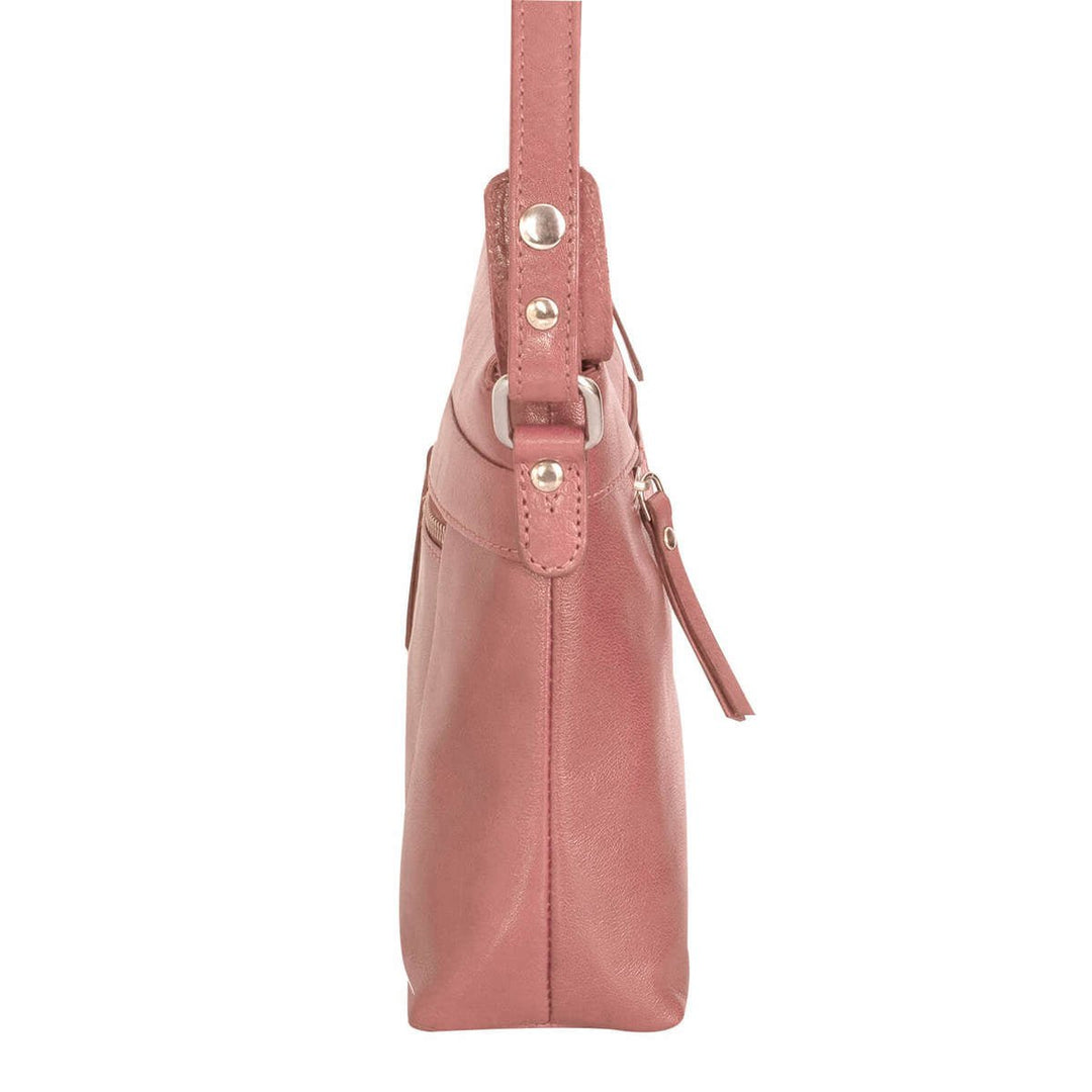 Alberto Bellucci תיק עור כתף קלאסי בינוני - תיק התיקיםAlberto Bellucciנשים