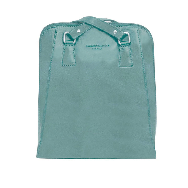 Alberto Bellucci תיק עור גב/ כתף קלאסי גדול ׁ - תיק התיקיםAlberto Bellucciנשים