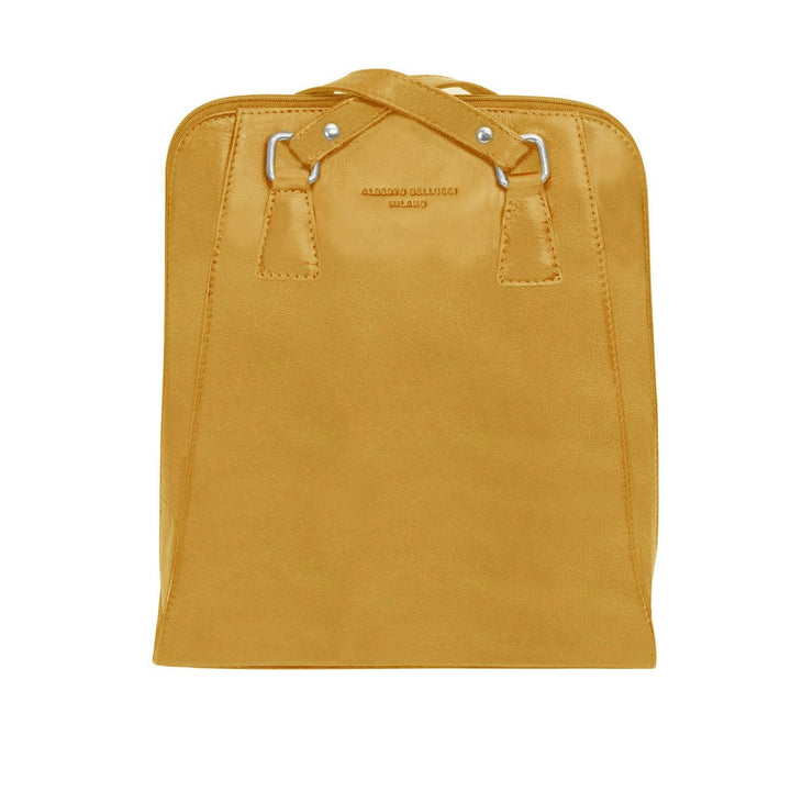 Alberto Bellucci תיק עור גב/ כתף קלאסי גדול ׁ - תיק התיקיםAlberto Bellucciנשים