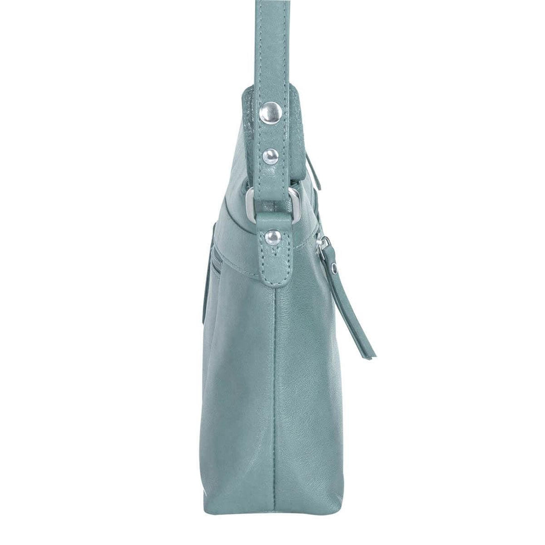 Alberto Bellucci תיק עור כתף קלאסי בינוני - תיק התיקיםAlberto Bellucciנשים