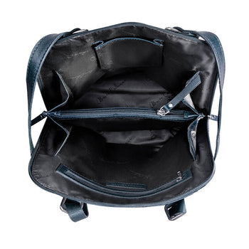 Alberto Bellucci תיק עור גב/ כתף קלאסי גדול ׁ - תיק התיקיםAlberto Bellucciנשים