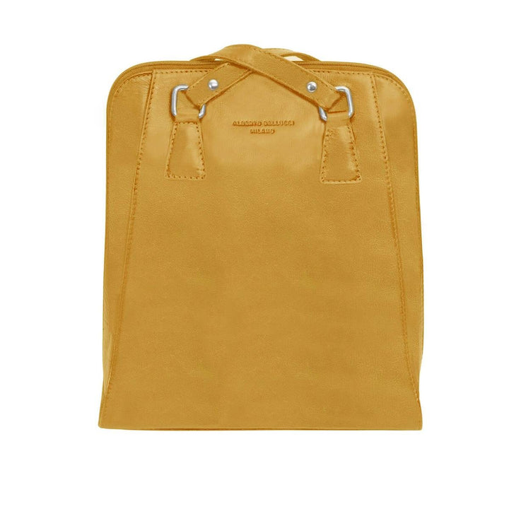 Alberto Bellucci תיק עור גב/ כתף קלאסי גדול ׁ - תיק התיקיםAlberto Bellucciנשים