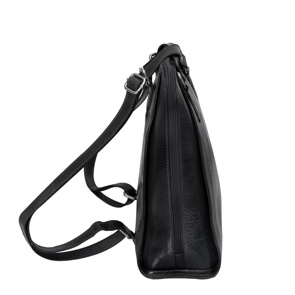 Alberto Bellucci תיק עור גב/ כתף קלאסי גדול ׁ - תיק התיקיםAlberto Bellucciנשים