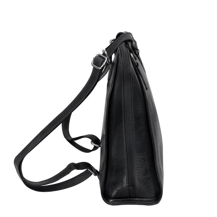 Alberto Bellucci תיק עור גב/ כתף קלאסי גדול ׁ - תיק התיקיםAlberto Bellucciנשים