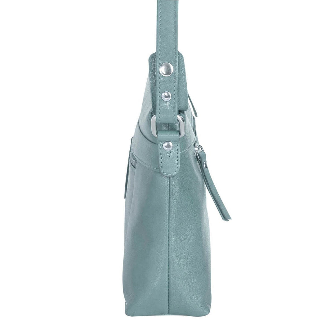 Alberto Bellucci תיק עור כתף קלאסי בינוני - תיק התיקיםAlberto Bellucciנשים