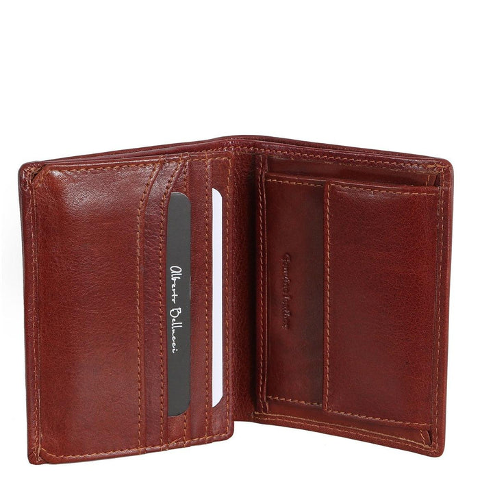 Alberto Bellucci ארנק עור ספר בינוני BARI - תיק התיקיםAlberto Bellucciגברים