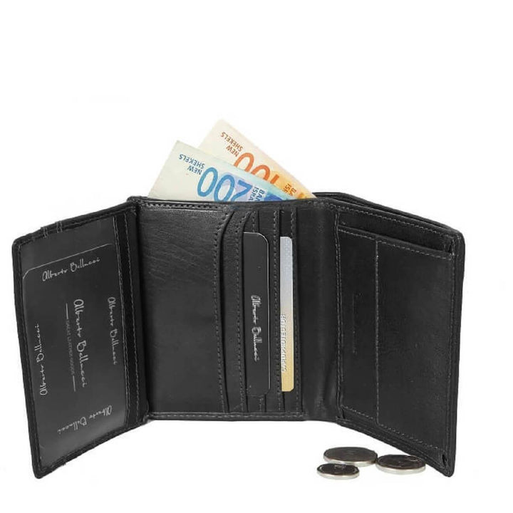 Alberto Bellucci ארנק עור ספר בינוני BARI - תיק התיקיםAlberto Bellucciגברים