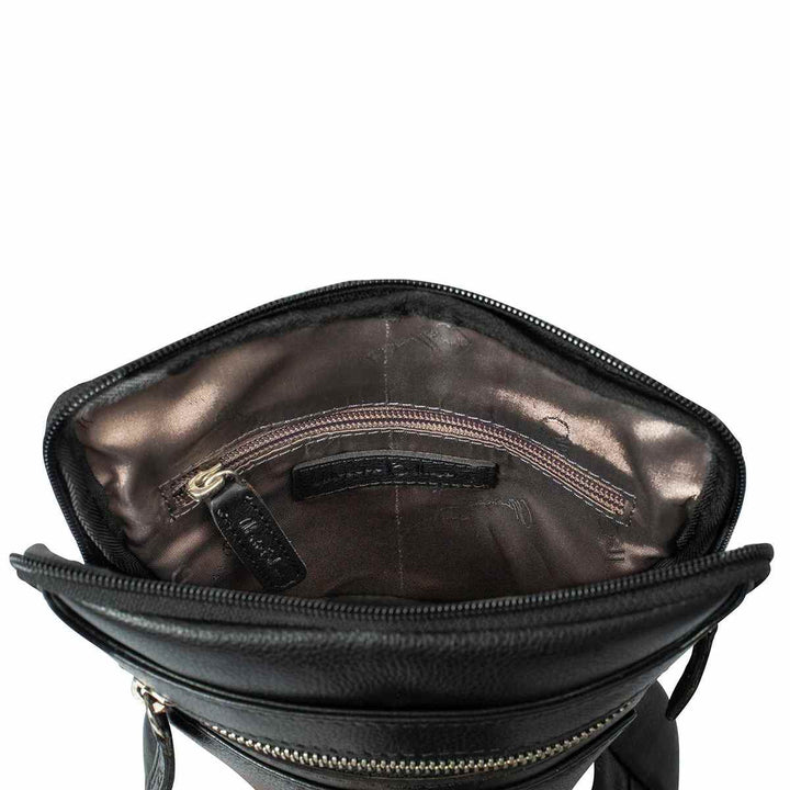 Alberto Bellucci תיק צד מעור דגם Fabio - תיק התיקיםAlberto Bellucciתיקי צד לגבר