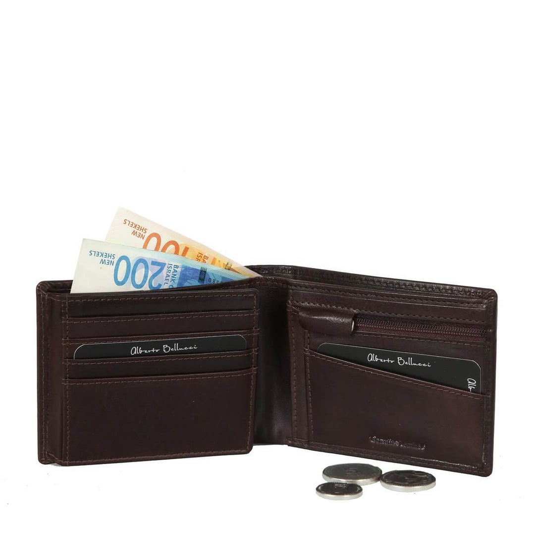 Alberto Bellucci ארנק גדול כיס רוכסן Latina - תיק התיקיםAlberto Bellucciגברים