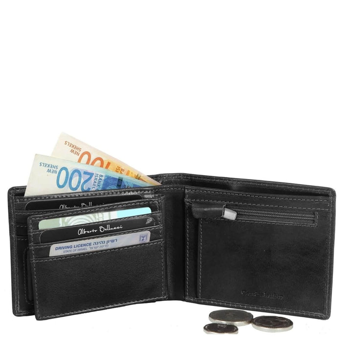 Alberto Bellucci ארנק עם נרתיק נשלף לכרטיסים NAPLES - תיק התיקיםAlberto Bellucciגברים