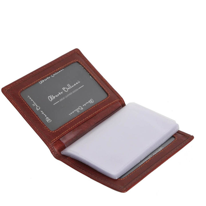 Alberto Bellucci ארנק לכרטיסים מילוי פלסטיק Portici - תיק התיקיםAlberto Bellucciגברים