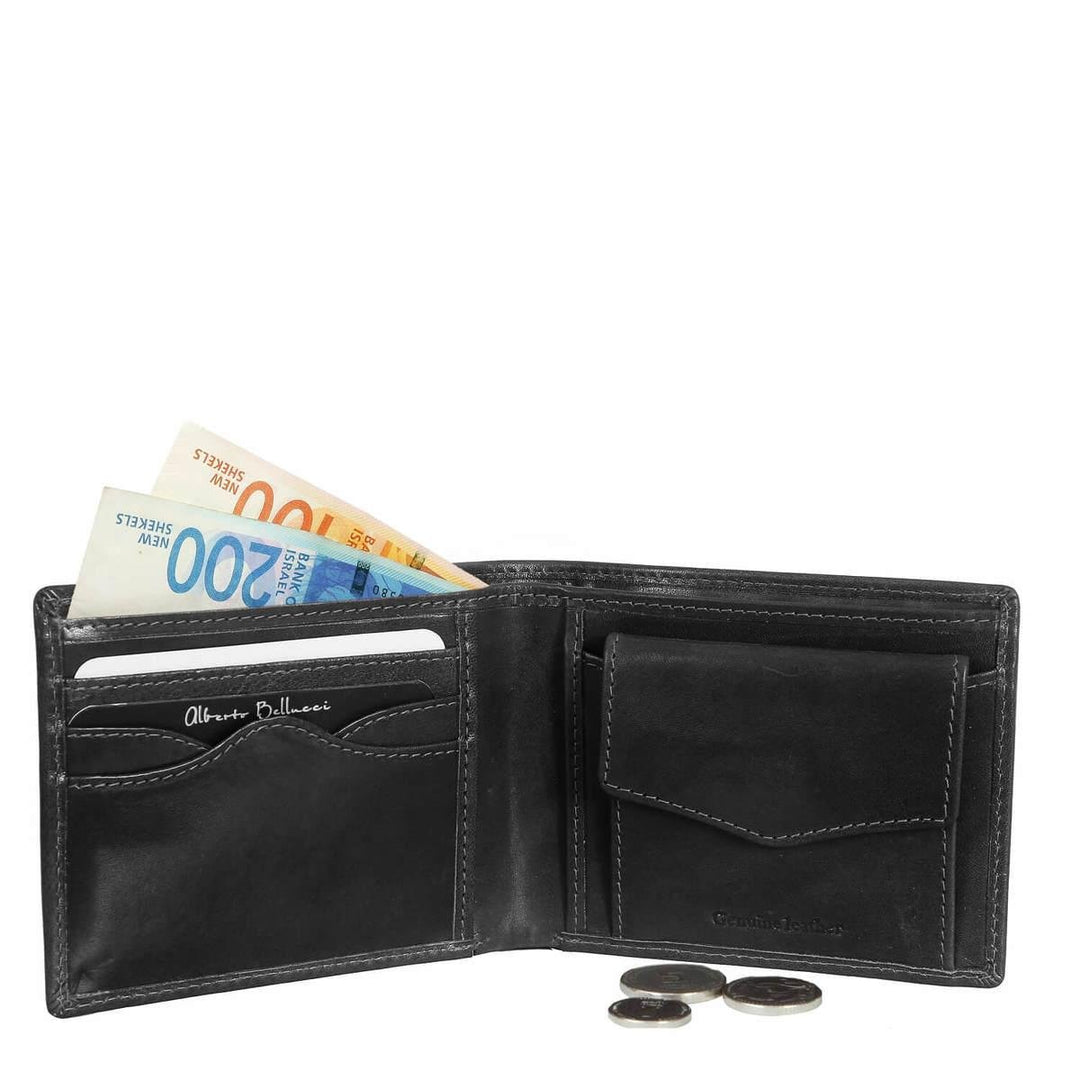 Alberto Bellucci ארנק בינוני כיס למטבעות PRATO - תיק התיקיםAlberto Bellucciגברים