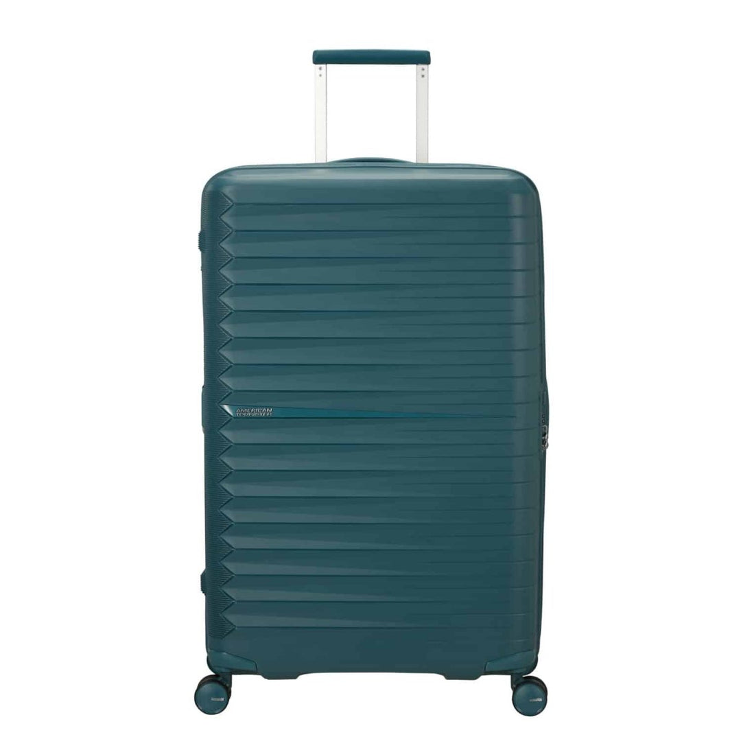 American Tourister מזוודה גדולה קשיחה Fastforward EXP 29" עם הרחבה - תיק התיקיםAmerican Touristerמזוודות