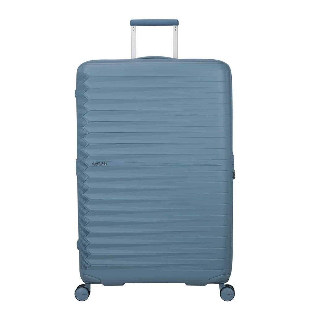 American Tourister מזוודה גדולה קשיחה Fastforward EXP 32" עם הרחבה - תיק התיקיםAmerican Touristerמזוודות