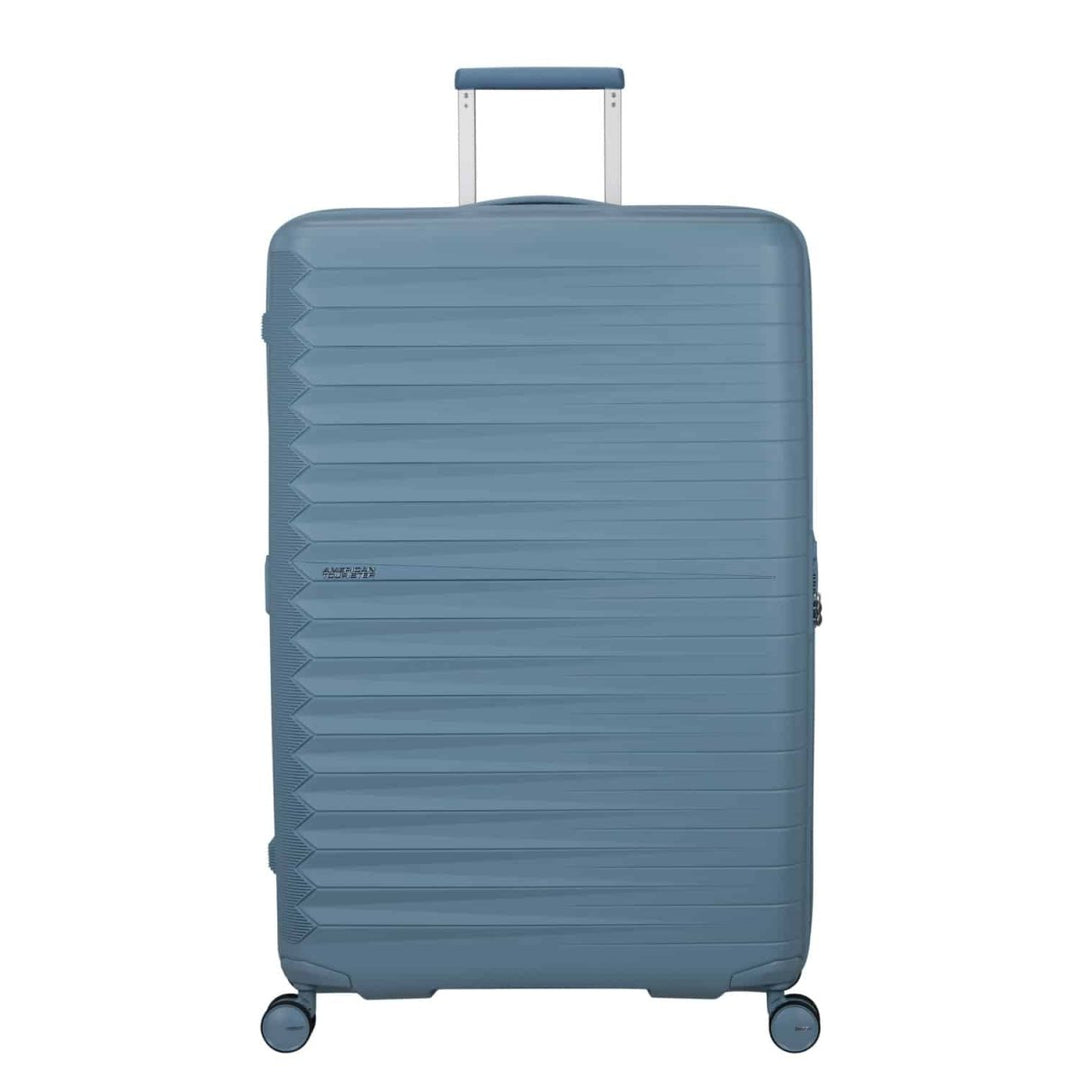 American Tourister מזוודה גדולה קשיחה Fastforward EXP 32" עם הרחבה - תיק התיקיםAmerican Touristerמזוודות