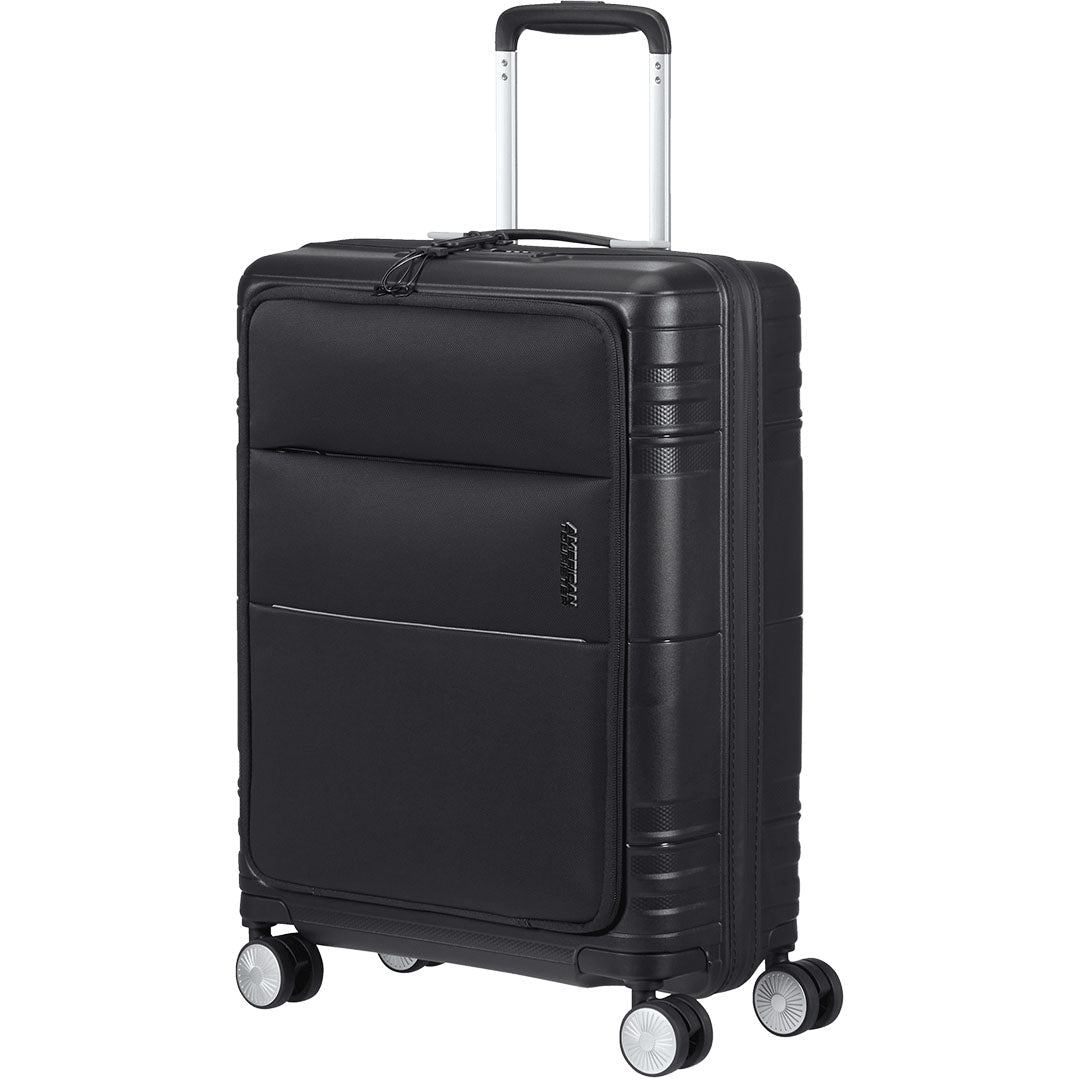 American Tourister Luggage Hello 55cm מזוודה קטנה לעלייה למטוס עם תא למחשב - תיק התיקיםAmerican Touristerמזוודות