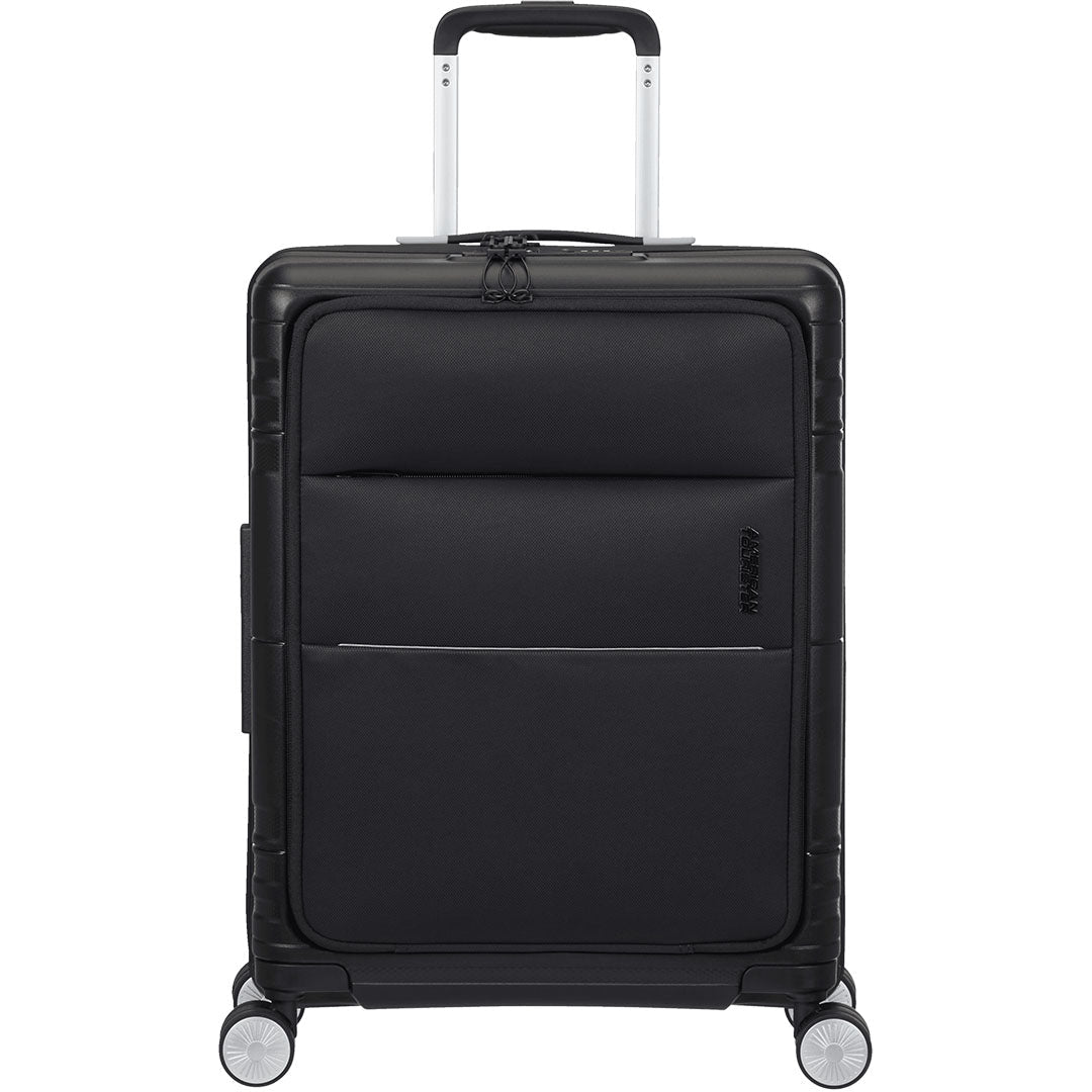 American Tourister Luggage Hello 55cm מזוודה קטנה לעלייה למטוס עם תא למחשב - תיק התיקיםAmerican Touristerמזוודות