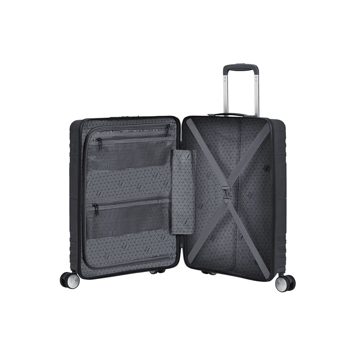 American Tourister Luggage Hello 55cm מזוודה קטנה לעלייה למטוס עם תא למחשב - תיק התיקיםAmerican Touristerמזוודות