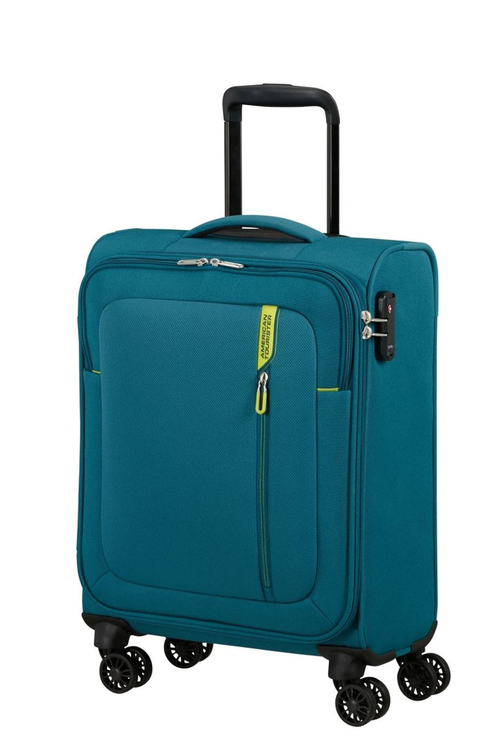 American Tourister Nitestream 55cm מזוודת קבינה מבד לעלייה למטוס 20" - תיק התיקיםAmerican Touristerטרולי עליה למטוס