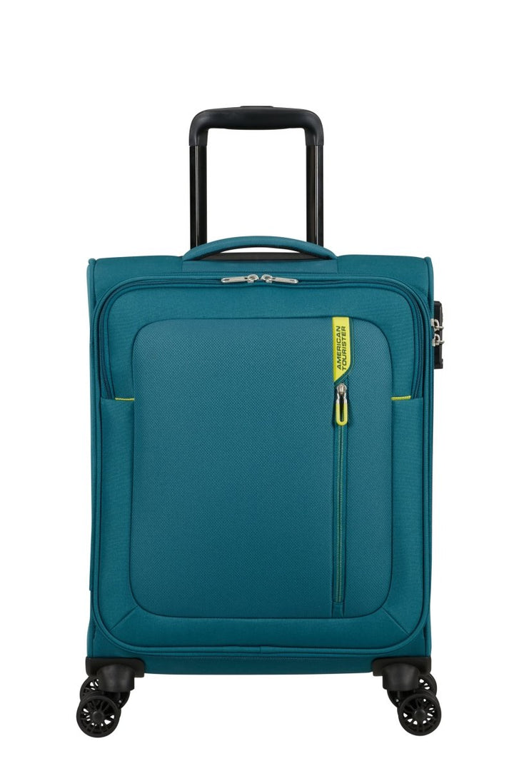 American Tourister Nitestream 55cm מזוודת קבינה מבד לעלייה למטוס 20" - תיק התיקיםAmerican Touristerטרולי עליה למטוס