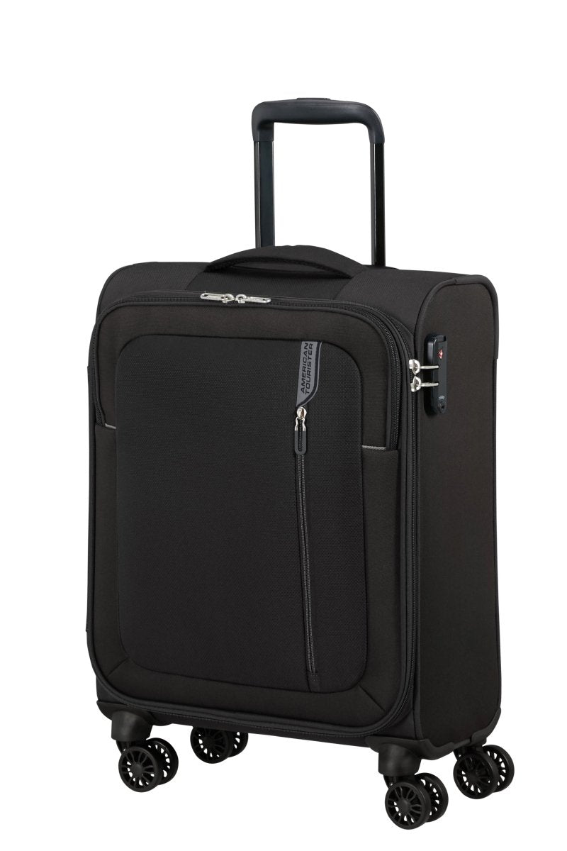 American Tourister Nitestream 55cm מזוודת קבינה מבד לעלייה למטוס 20" - תיק התיקיםAmerican Touristerטרולי עליה למטוס